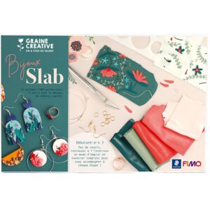 Gør-det-selv Fimo Paste Box - Slab Smykker, 1 pk.