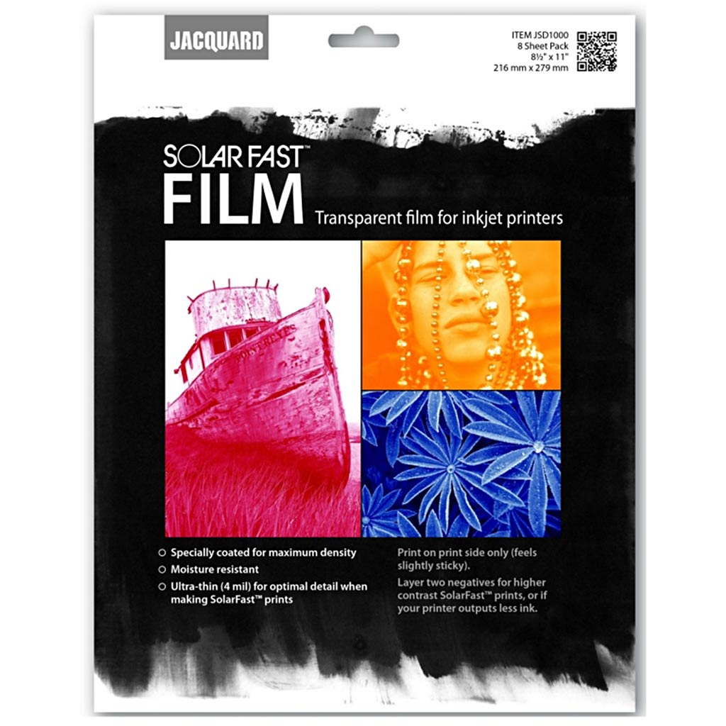 Transparent Film til Inkjetprintere, Hurtig Solcelle, str. 21,6x27,9 cm, 8 stk./ 1 pk.