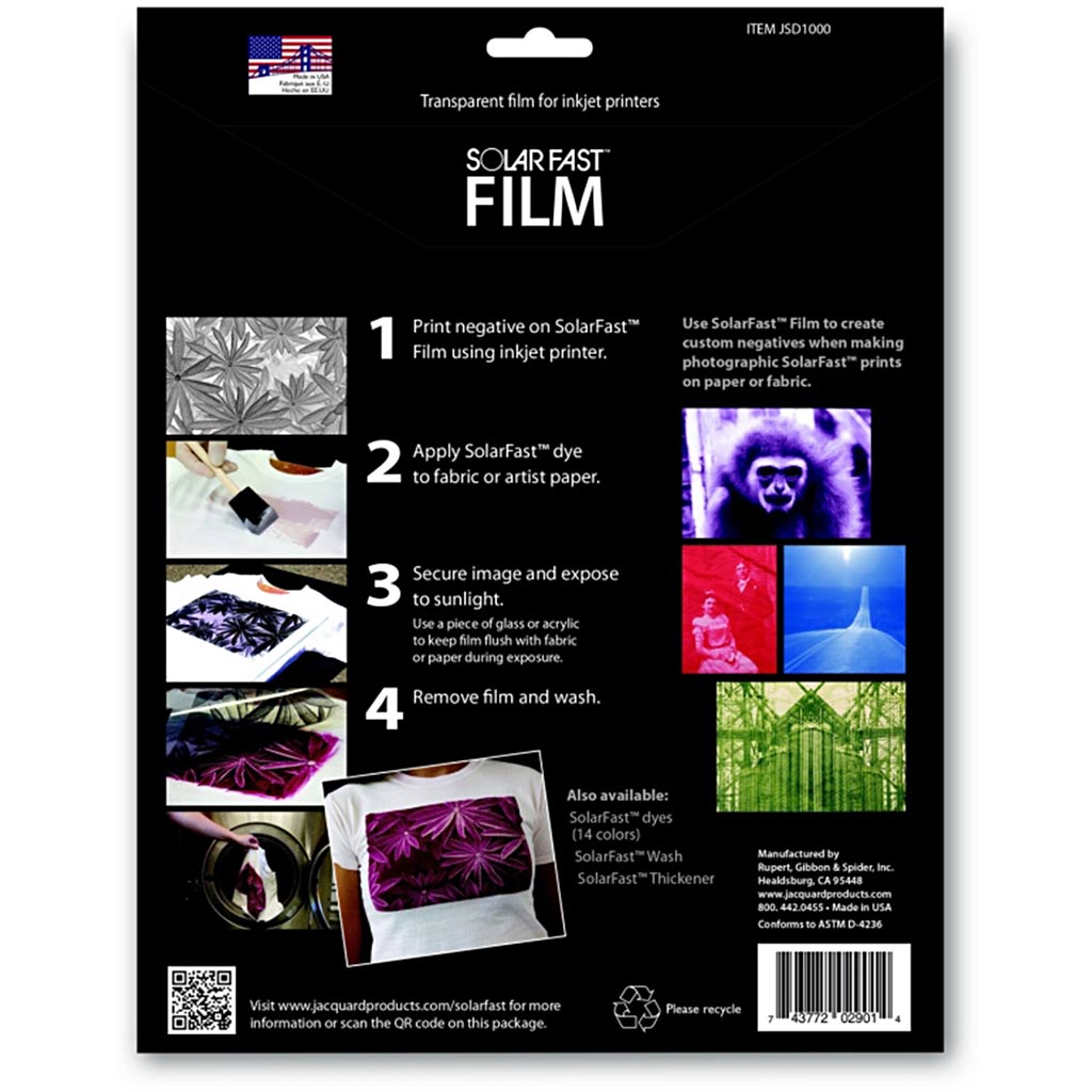 Transparent Film til Inkjetprintere, Hurtig Solcelle, str. 21,6x27,9 cm, 8 stk./ 1 pk. - Image 2