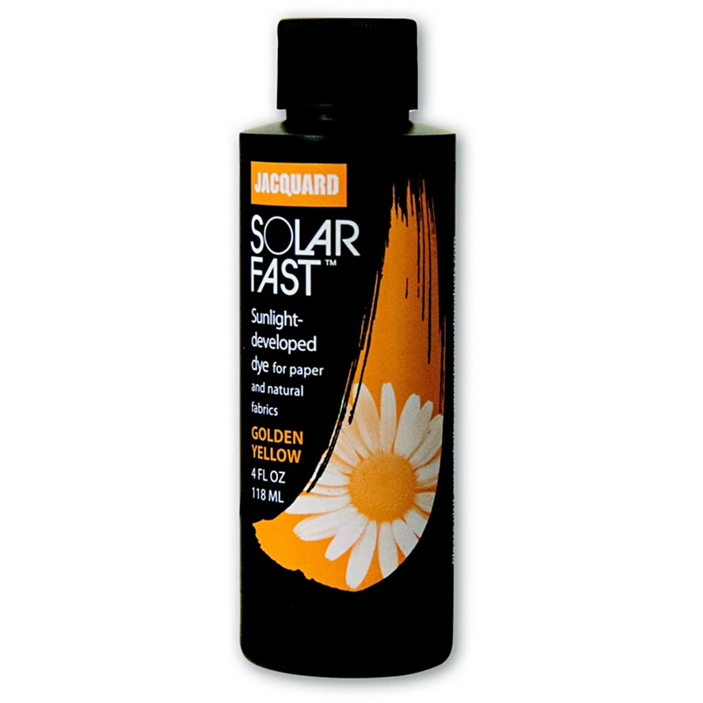 Jacquard Solarfast - Lysfølsom Farve, gylden gul (100), 118 ml/ 1 fl.