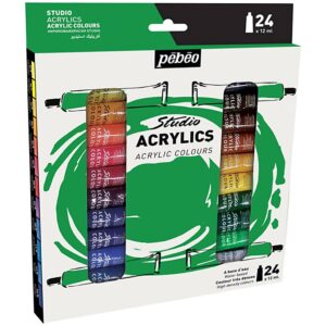 Studio Akrylmaling, 24x12 ml/ 1 pk.