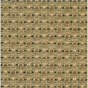 Aida jute broderistof, B: 140 cm, 14,5 tern pr. 10 cm, natur, 3 m/ 1 pk.