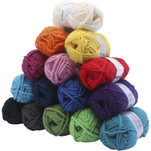 Kraftigt uldgarn, 750 g/ 1 pk.