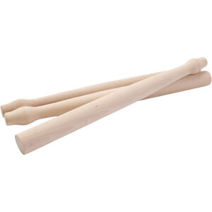 Fastelavnskølle, L: 60 cm, diam. 4 cm, 3 stk./ 1 pk.