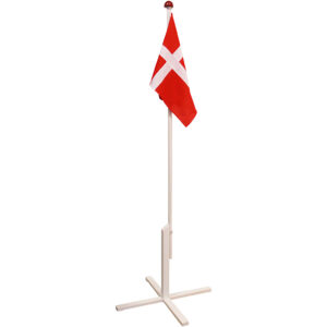 Gulvflag, H: 180 cm, str. 64 x 40 cm, 1 stk.