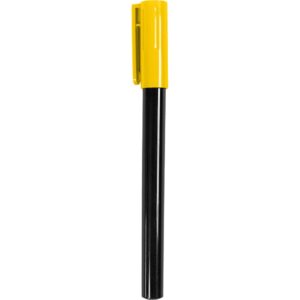 Dekorationstusch, streg 0,7 mm, gul, 1 stk.
