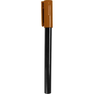 Dekorationstusch, streg 0,7 mm, brun, 1 stk.
