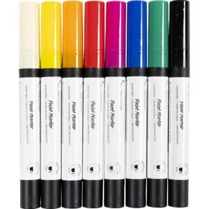 Dekorationstusch, streg 8 mm, Indhold kan variere, 8 stk./ 1 pk.