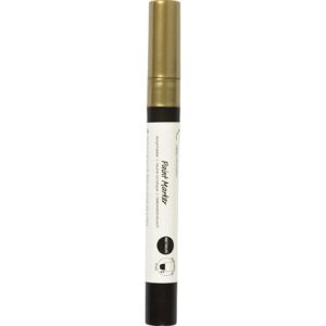 Dekorationstusch, metallic, streg 8 mm, guld, 1 stk.