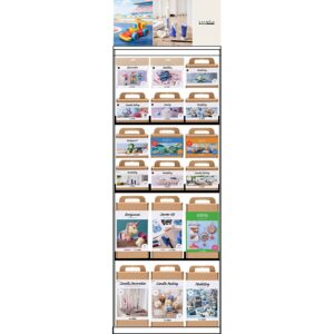 Gulvdisplay, samlet, Campaign, Holiday Autumn, H: 1580 mm, L: 600 mm, B: 400 mm, 103 enh./ 1 stk.