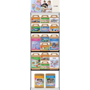 Gulvdisplay, samlet, 9348971, H: 1580 mm, L: 600 mm, B: 400 mm, 71 enh./ 1 stk.