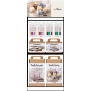 Stort borddisplay, usamlet, Category, Lysstøbning, 34 enh./ 1 stk.