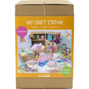 My Craft Station Dekoration, ass. farver, 1 pk.