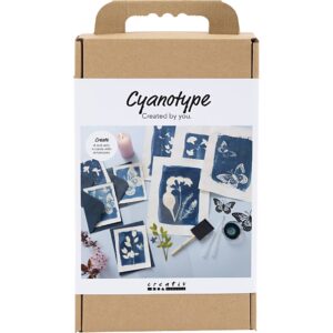 DIY Kit Cyanotypi, blå, 1 pk.