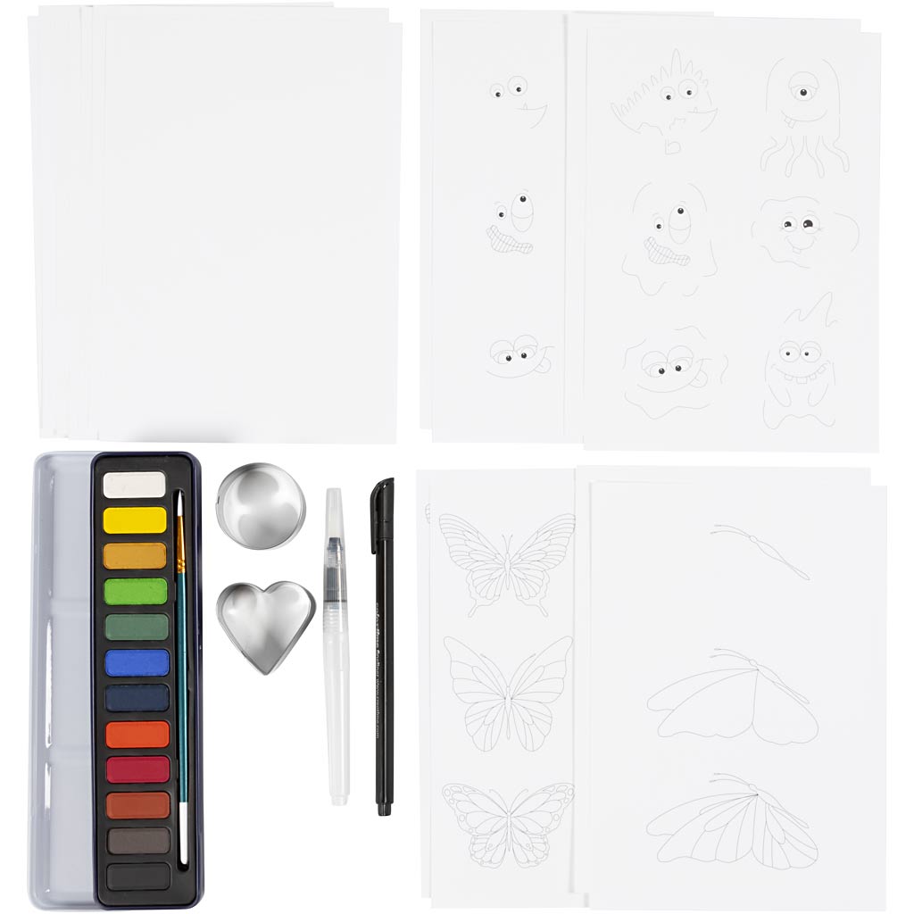 DIY Kit Akvarel, 1 pk. - Image 4