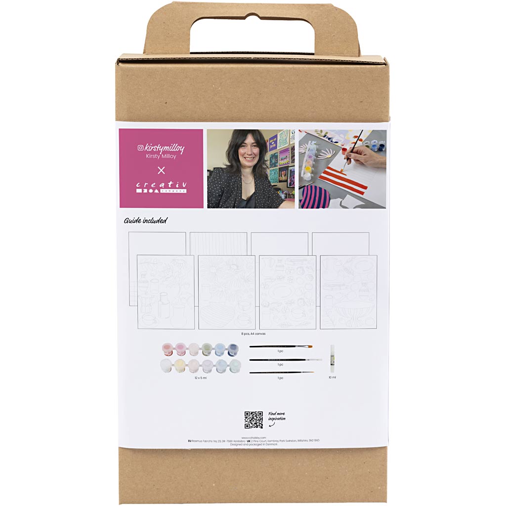 DIY Kit Farvelægning, Collage, 1 pk. - Image 2