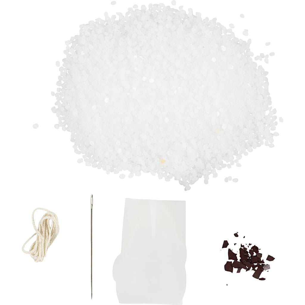 DIY Kit Lysstøbning, Julemand, mat transparent, rød, 1 pk. - Image 4