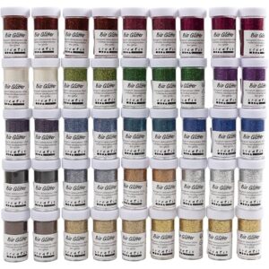 Bio-glimmer, ass. farver, 46x27 ml/ 1 pk.